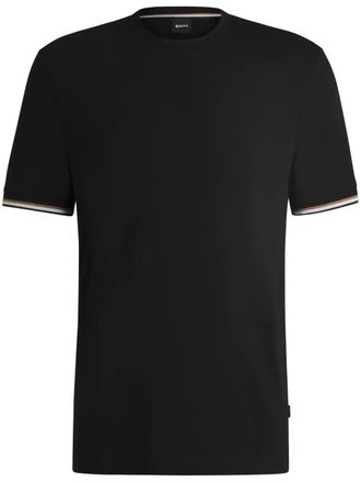 BOSS cotton T-shirt - men - Cotton - 3XL - Black