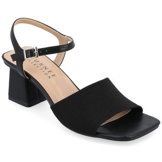 Journee Collection Women & apos;s Evylinn Medium and Wide Width Dress Sandals