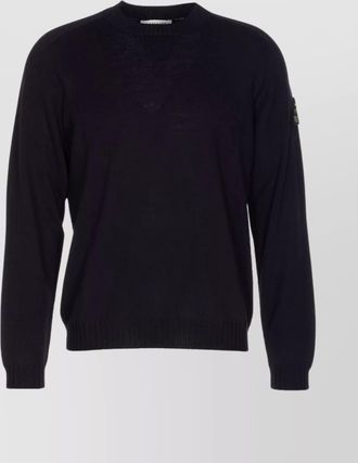 Premiata merino wool crewneck long-sleeve jumper