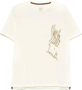 Paul Smith Logo Print Crew Neck T-shirt