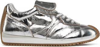 J/Slides Womens Lottie Sneaker In Silver