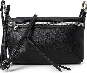 Hobo Run About Crossbody Cross Body Womens Handbags Black 1, Leather
