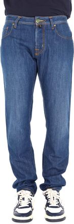 Jacob Cohen Bard Cognac Label Limited Edition Jeans
