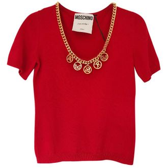 Moschino Moschino Gold Chain Jumper Size XS