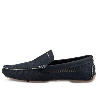 UGG Cruiser Henrick Stripe Perf Black 1014642-NAVY