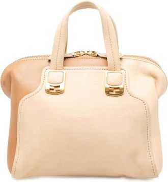 Fendi Pre-owned Fendi Small Tricolor Leather Chameleon Satchel Ladies V5F2Q3NHPYNFWUKE