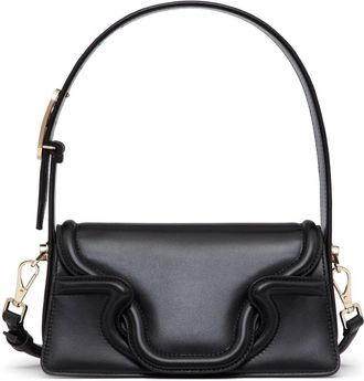 Valentino Garavani Le Petite Deuxième shoulder bag - women - Goat Skin/Lamb Skin/Metal - One Size - Black