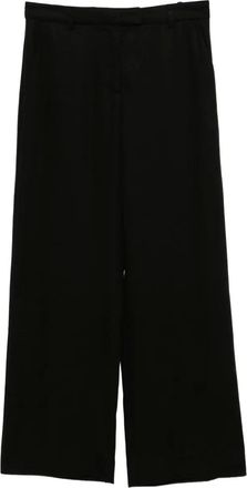Reformation Carter trousers - women - TENCEL Lyocell (LENZING) - 8 - Black
