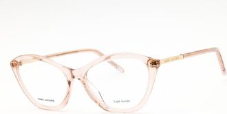 Marc Jacobs Ladies Beige Cat Eye Eyeglass Frames MARC707