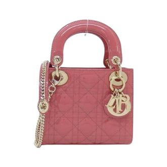 Dior unisex, Pre-owned, Roze, Maat: ONE Size Leer