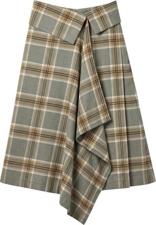Tela Donna, Gonne, Verde, S, new