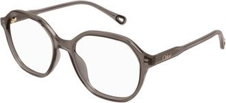 Chlo&eacute; Eyeglasses - Dames - Brillen - Grijs - 53 MM - Accessoires