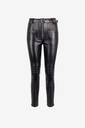 Twinset Hose aus Lammleder