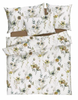 Schubiger M&ouml;bel Bettw&auml;sche Selma, Braun