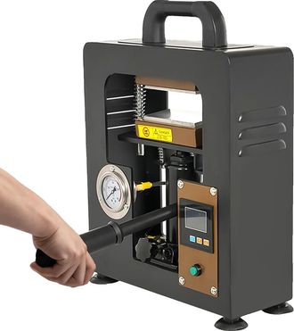 OEM Prensa T&eacute;rmica Hidr&aacute;ulica, Presi&oacute;n De 5 Toneladas, Placa Calefactora Doble