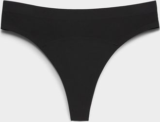 Knix Womens UltraThin No-Show thong period panty Absorption: light