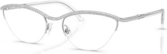 Swarovski Sk 1026 Optical Frame - unisex - Brillen - Grijs - 56 MM - Accessoires