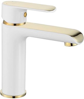 Rea Grifo De Lavabo Rea Bloom Blanco Oro Low