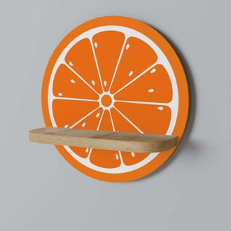 OEM Naranja Jugosa Estante Redondo