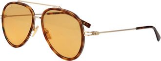 Gucci Gg 1981S Zonnebril - Heren - Zonnebrillen - Bruin - 56 MM - Nylon - Accessoires