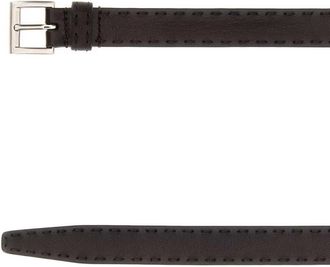 Prada Mens Brown Nappa Leather Belt Caffe Cinture Caffe