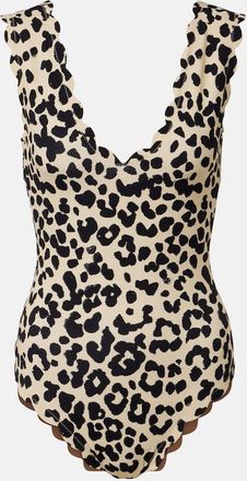 Marysia Swim Charleston leopard-print swimsuit