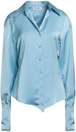 Tシャツ・カットソー THE ATTICO KOTA CHEETAH PRINTED FLUID SATIN SHIRT The Attico Cheetah Printed Fluid Satin Shirt – LOZURI®