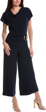 Joseph Ribkoff Draped Waist Jumpsuit