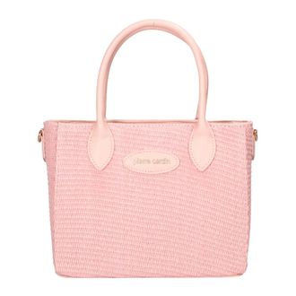Pierre Cardin Rechthoekige Tote Bag met Handvatten - Dames - Tassen - Roze - Maat: ONE Size Nylon