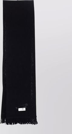 Maison Margiela ribbed wool scarf