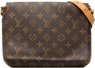 Louis Vuitton Pre-owned Musette Tango - - Pre-owned - Donna - Marrone - ONE SIZE