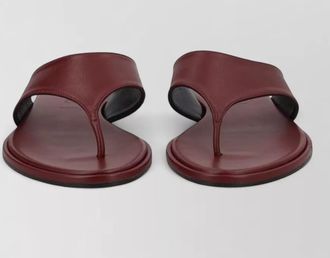 Aeyde flat sole sandals open toe thong strap