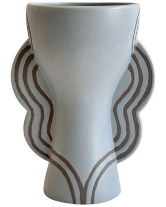 TOV Furniture Tov Furniture Ceramic Line Art Goblet Vase