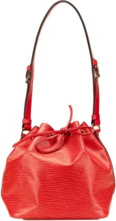 Louis Vuitton Pre-owned Bucket Bags, female, Red, Size: ONE SIZE Pre-owned Bucket Bag