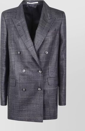 Tagliatore j-jasmine jacket double-breasted back vent