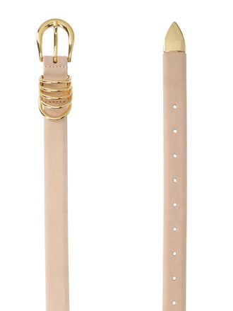 D&eacute;hanche Womens Belts Beige Leather