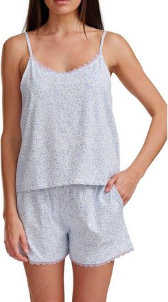 Splendid Cami and Boxer Pajama Set in Minipebbleaniml at Nordstrom, Size X-Small
