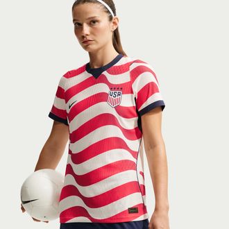 Nike USMNT 2026 Match Home Nike Womens Aero-FIT Soccer Authentic Jersey in White | IB5253-134