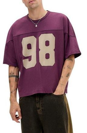 BDG 98 Athletic Relaxed Fit Graphic T-Shirt in Wine at Nordstrom Rack, Size Medium