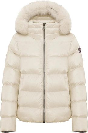 Colmar Beige Winterjas met Bontkraag - Dames - Winterjassen - Beige - M - Jassen