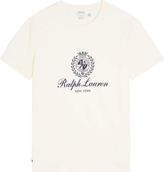 Polo Ralph Lauren Logo-print Cotton T-shirt - White - M