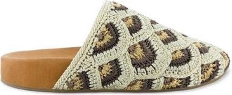 The Sak Bolinas Crochet Clog Shoe in Natural Mermaid at Nordstrom, Size 10
