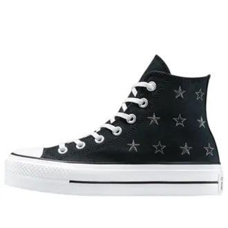 Converse (WMNS) Converse Chuck Taylor All Star Lift Platform Celestial Black Natural Ivory A15537C