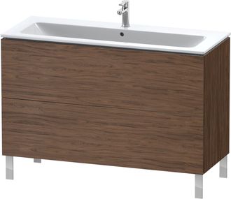 Duravit Mueble Bajo Lavabo L-cube 1220x481x704mm Nogal Oscuro