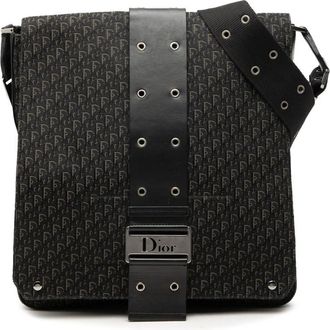 Dior Pre-owned Dior Diorissimo Trotter Canvas Street Chic Crossbody Ladies V81ILWV6NWEEI282