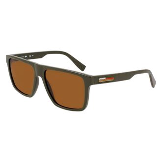 Lacoste Mens Brown Injected Sunglasses - One Size