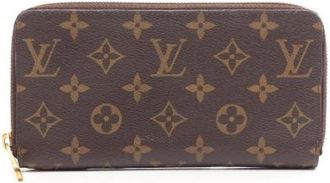 Louis Vuitton Pre-owned Zippy Wallet Monogram Long Wallet - Heren - Vintage Accessoires - Bruin - ONE Size - Vintage