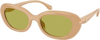 Coach HC8448U CDP35 5929/2 Womens Sunglasses Brown Size 54