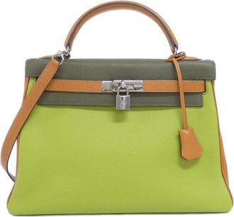 Hermès Hermès Tricolour Kelly Sellier 32 Size M