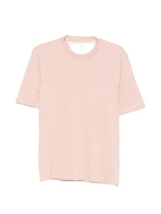 Brunello Cucinelli Brunello Cucinelli linnenmix T-shirt